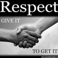 IF RESPECT WAS STRICTLY RECIPROCAL